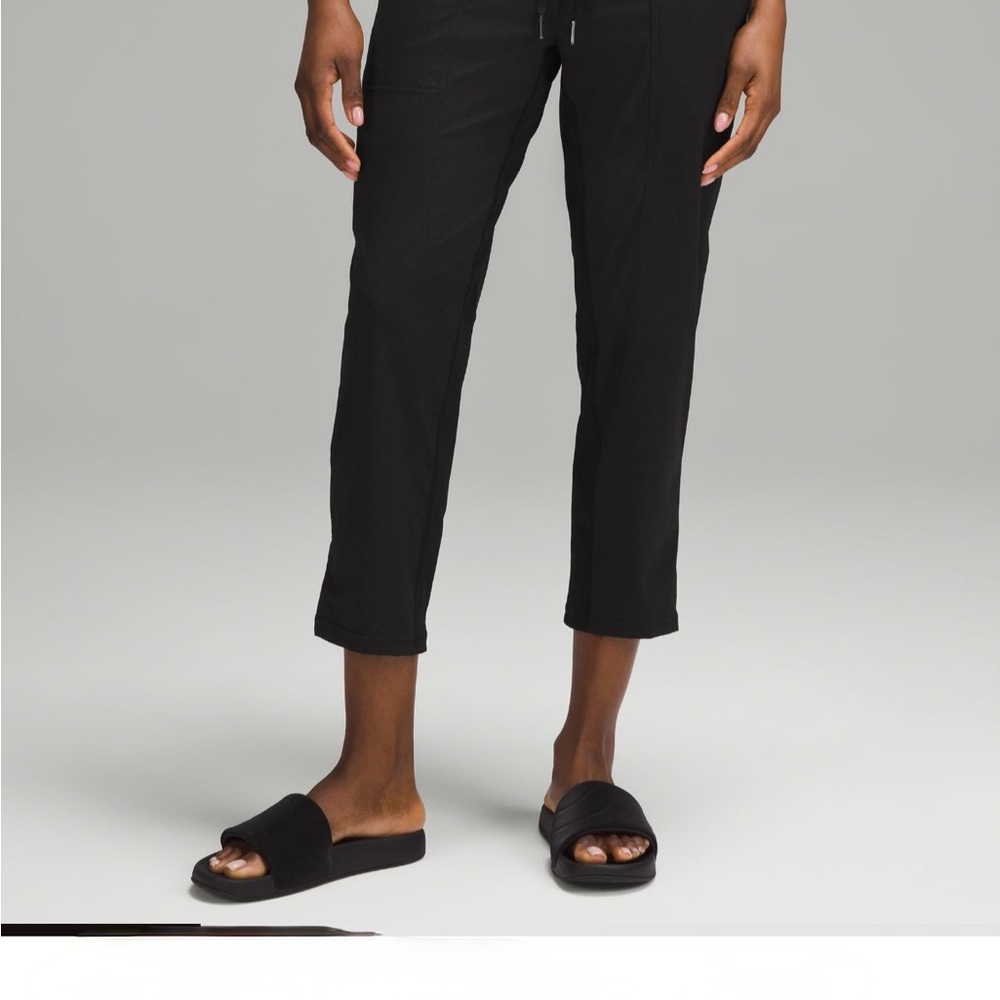 Lululemon Dance Studio Mid-Rise Black Cropped Pants